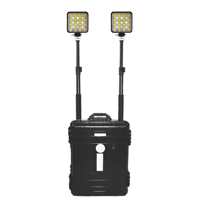 2x24 Watt Remote Area Lighting System With 8 Hours Backup
