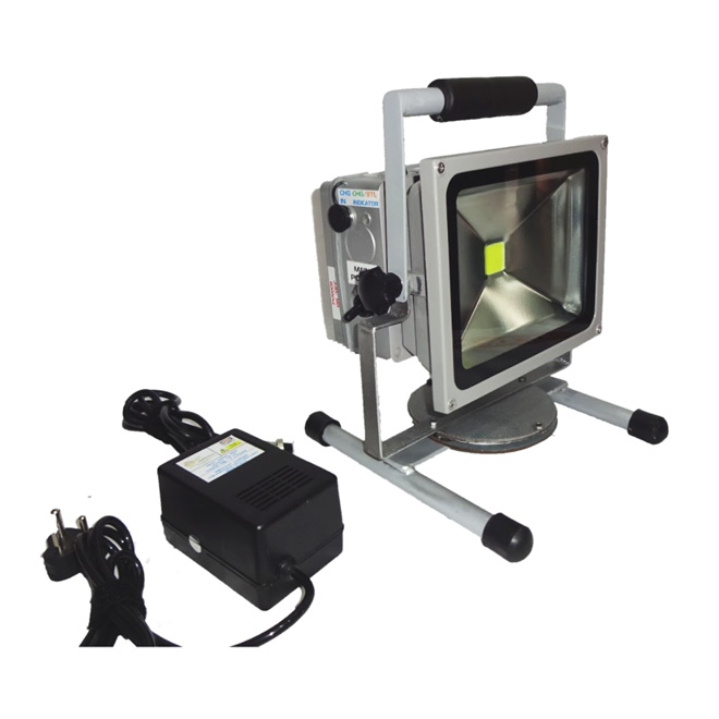 2 In 1 Base Mount + Magnetic Mount 36 Watt Portable, Rechargeable, Flood Light System 