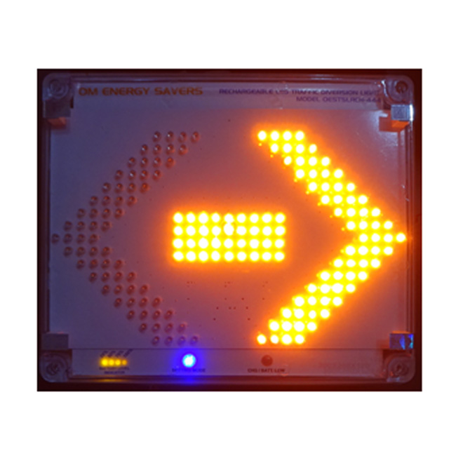 Portable, Rechargeable, Led Based Traffic Diversion Light
