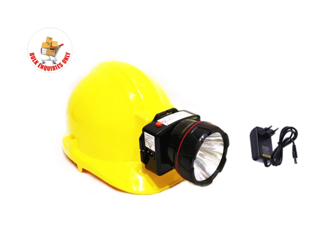 Led Headlamp  With ISI Marked Safety Helmet